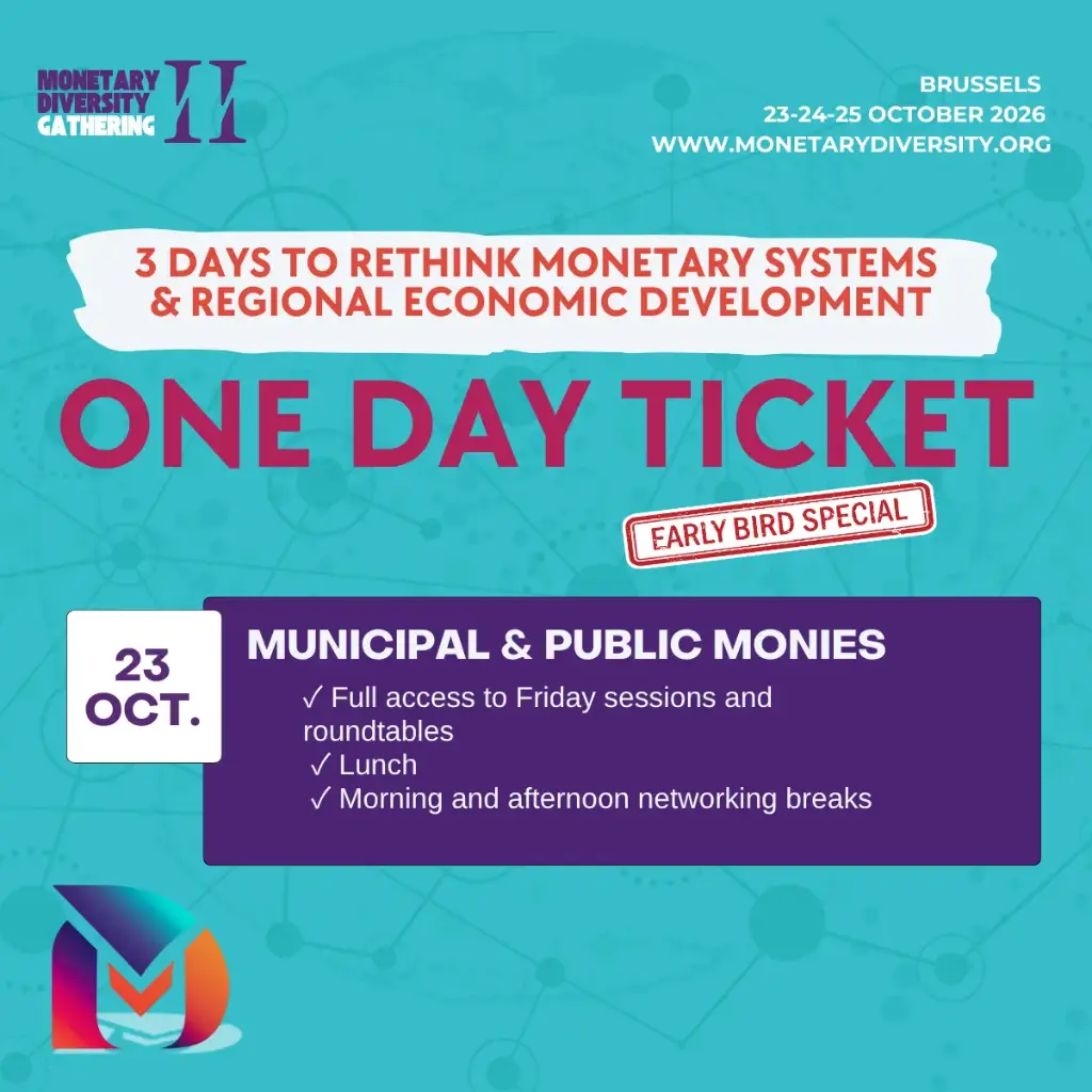 MDG2 — Friday Pass · Municipal & Public Monies (early-bird)